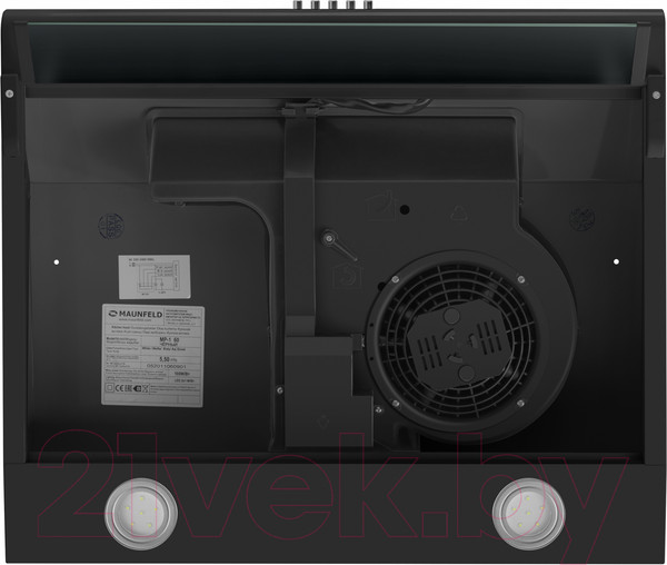 Изображение товара Вытяжка плоская Maunfeld MP-1 60 (черный)
