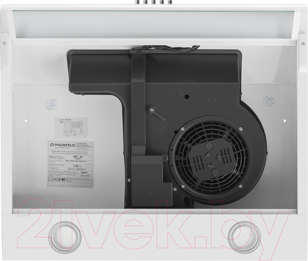 Изображение товара Вытяжка плоская Maunfeld MP-1 50 (белый)