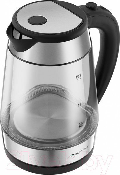Изображение товара Электрочайник Maunfeld MGK1710GS (прозрачное стекло)