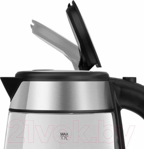 Изображение товара Электрочайник Maunfeld MGK1710GS (прозрачное стекло)