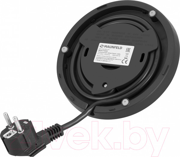 Изображение товара Электрочайник Maunfeld MGK1710GS (прозрачное стекло)