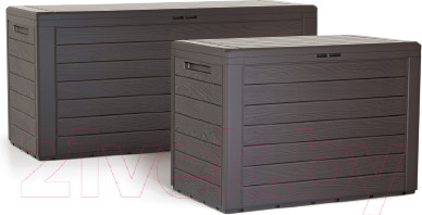 Изображение товара Сундук уличный Prosperplast Woodebox / MBWL280-440U (коричневый)