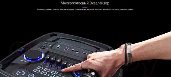 Изображение товара Портативная колонка Ginzzu GM-202