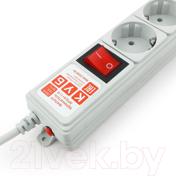 Изображение товара Сетевой фильтр Power Cube SPG(5+1)-B-15 (5м, серый)