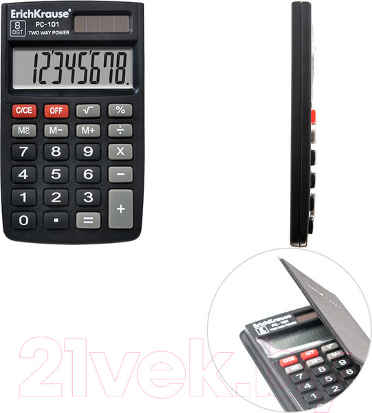 Изображение товара Калькулятор Erich Krause PC-101 / ЕК40101