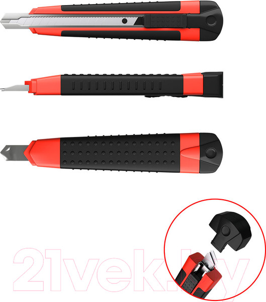 Изображение товара Нож канцелярский Erich Krause Arrow / 19153