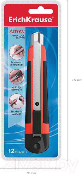 Изображение товара Нож канцелярский Erich Krause Arrow / 19152