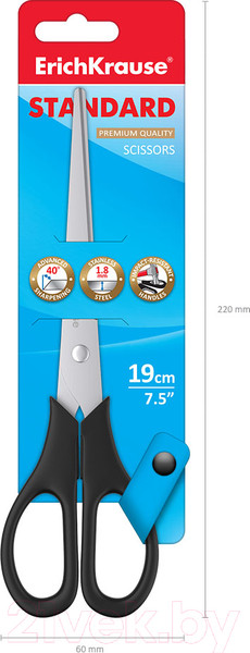Изображение товара Ножницы канцелярские Erich Krause Standard / 21881