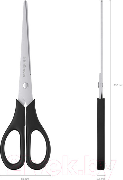 Изображение товара Ножницы канцелярские Erich Krause Standard / 21881