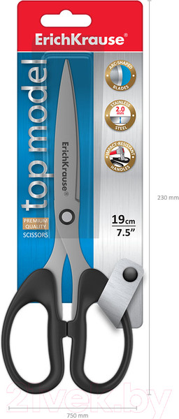 Изображение товара Ножницы канцелярские Erich Krause Top Мodel / 50015