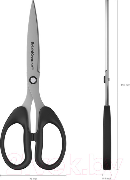 Изображение товара Ножницы канцелярские Erich Krause Top Мodel / 50015