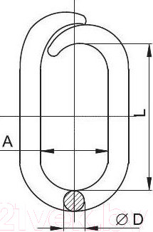 Изображение товара Соединитель цепей ЕКТ B007882 (8шт)