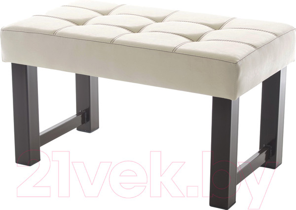 Изображение товара Банкетка AMC Lux 4 кожзам / 4.1А8023 (коричневый/бежевый)