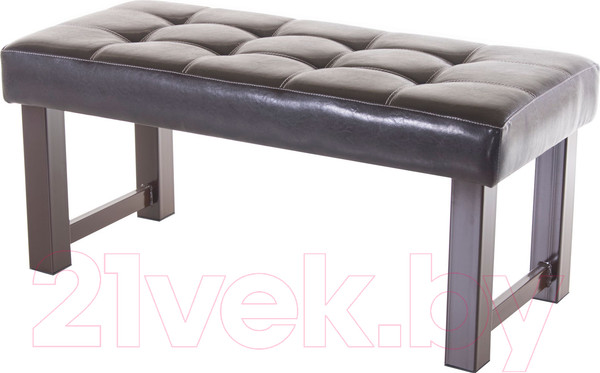 Изображение товара Банкетка AMC Lux 4 кожзам / 4.1А10022 (коричневый/коричневый)