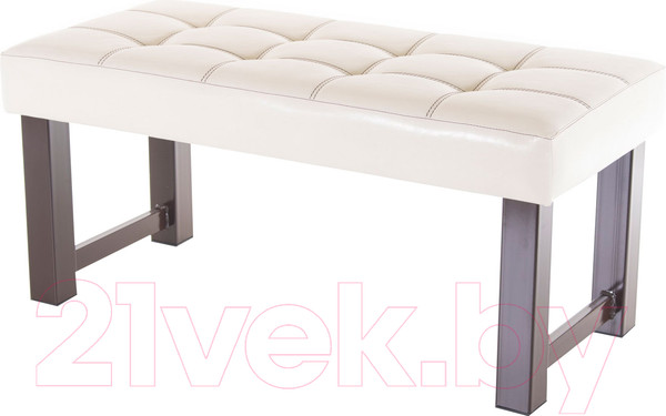Изображение товара Банкетка AMC Lux 4 кожзам / 4.1А10023 (коричневый/бежевый)