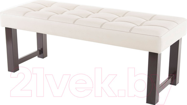 Изображение товара Банкетка AMC Lux 4 кожзам / 4.1А12023 (коричневый/бежевый)