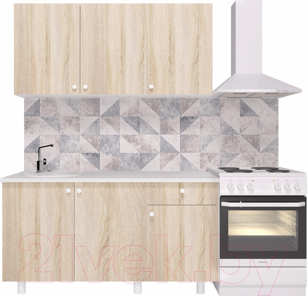 Изображение товара Кухонный гарнитур Горизонт Мебель Point 150 (сонома)