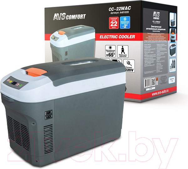 Изображение товара Автохолодильник AVS CC-22WAC / A40103S (22л)