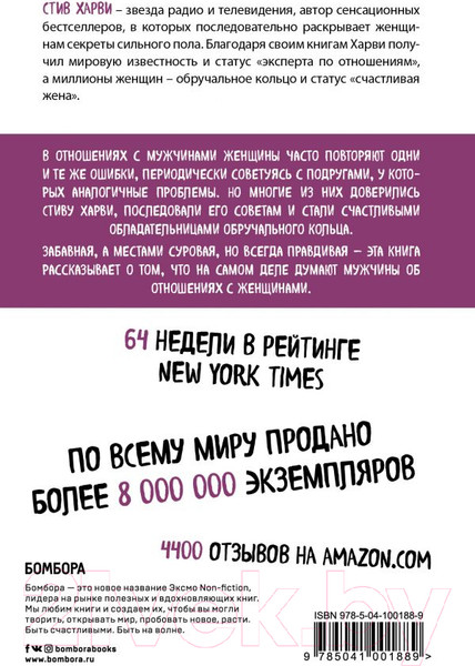 Изображение товара Книга Эксмо Поступай как женщина, думай как мужчина 2019г (Харви С.)