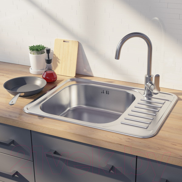 Изображение товара Мойка кухонная IDDIS Basic BAS65SLi77