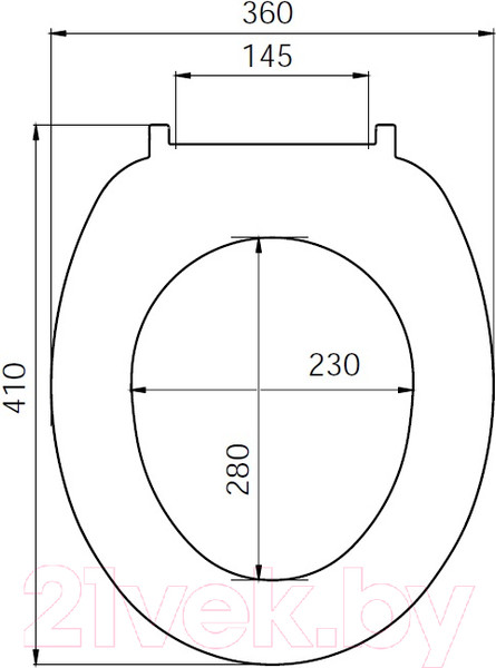 Изображение товара Сиденье для унитаза IDDIS ID 01 061.1