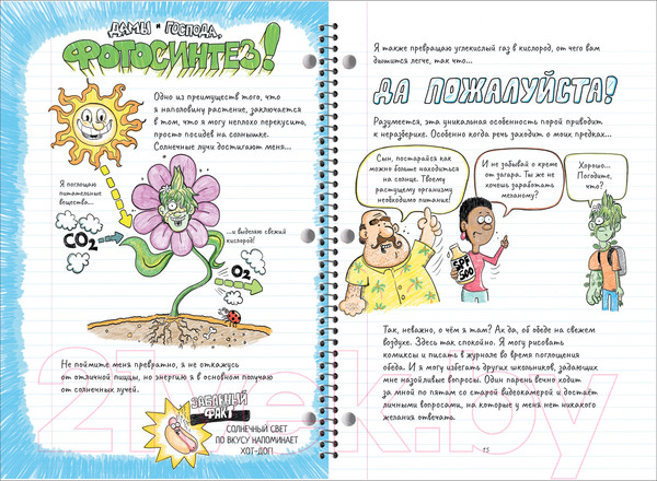 Изображение товара Комикс Росмэн Болотный парень. Тайный блокнот (Скроггс К.)