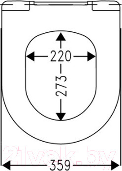 Изображение товара Унитаз напольный Roca Dama Senso Compacto 734151B000 + 342518000 + ZRU9302991