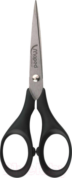 Изображение товара Ножницы канцелярские Maped Precise с футляром / 681700 (13см, черный)