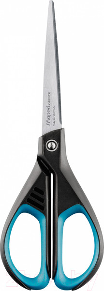 Изображение товара Ножницы канцелярские Maped Essentials Soft / 468210 (17см, черный/серый)