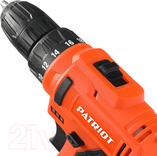 Изображение товара Аккумуляторная дрель-шуруповерт PATRIOT BR 187UES