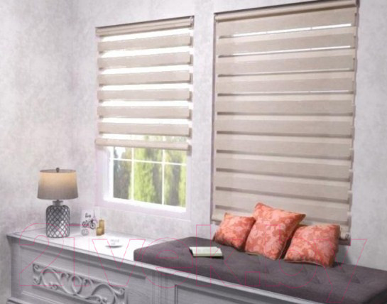 Изображение товара Рулонная штора Lm Decor Грация ДН LB 10-11 61x160 (лен)