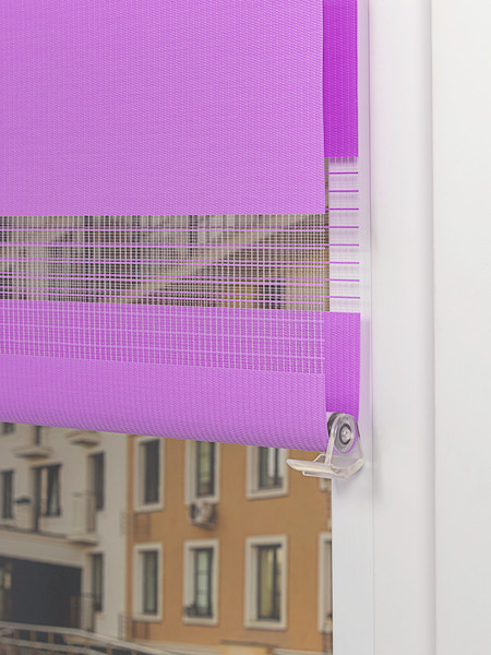 Изображение товара Рулонная штора Lm Decor Грация ДН LB 10-22 100x160 (фиолетовый)