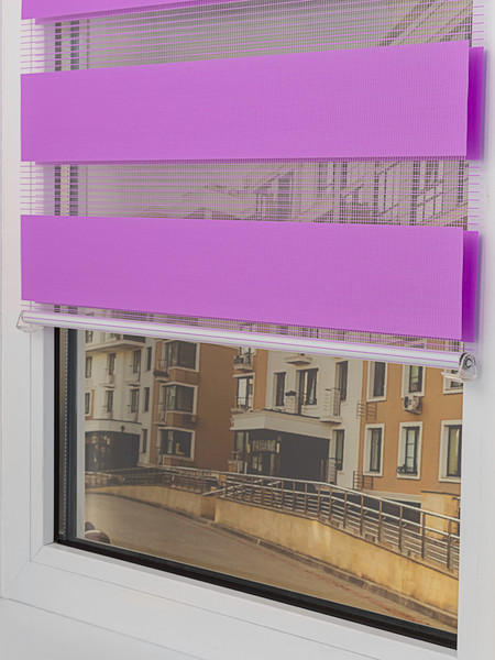 Изображение товара Рулонная штора Lm Decor Грация ДН LB 10-22 61x160 (фиолетовый)