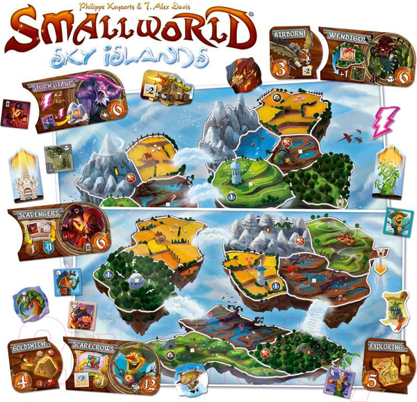 Изображение товара Дополнение к настольной игре Мир Хобби Small World. Небесные острова / 915177