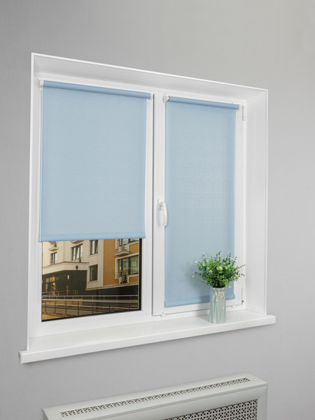 Изображение товара Рулонная штора Lm Decor Лайт LM 30-09C 72x160 (голубой)