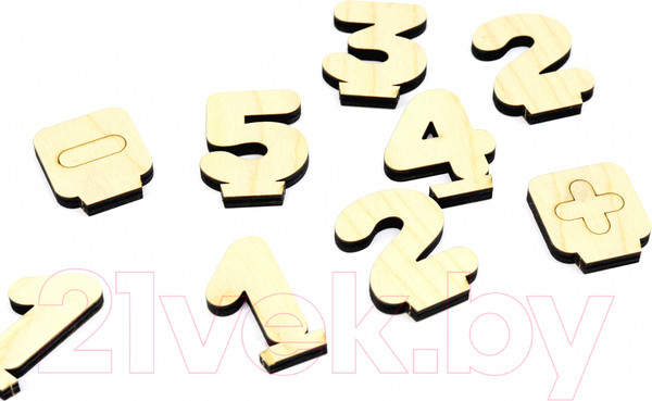 Изображение товара Развивающая игрушка Paremo Цифры с подставкой / PE720-223