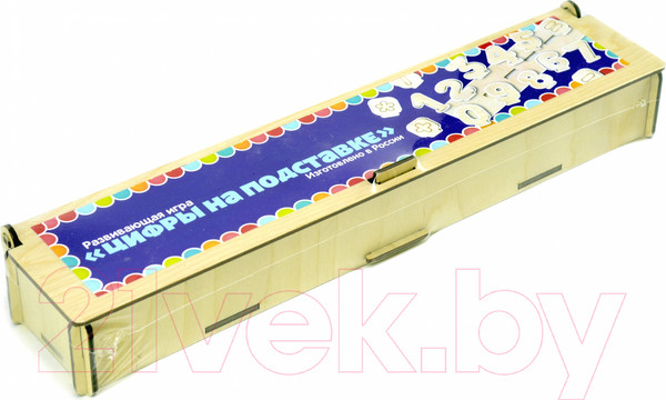 Изображение товара Развивающая игрушка Paremo Цифры с подставкой / PE720-223