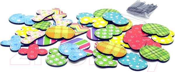 Изображение товара Развивающая игрушка Paremo Цифры с узорами / PE720-214