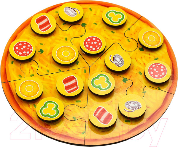 Изображение товара Развивающая игрушка Paremo Собери пиццу мясную / PE720-71
