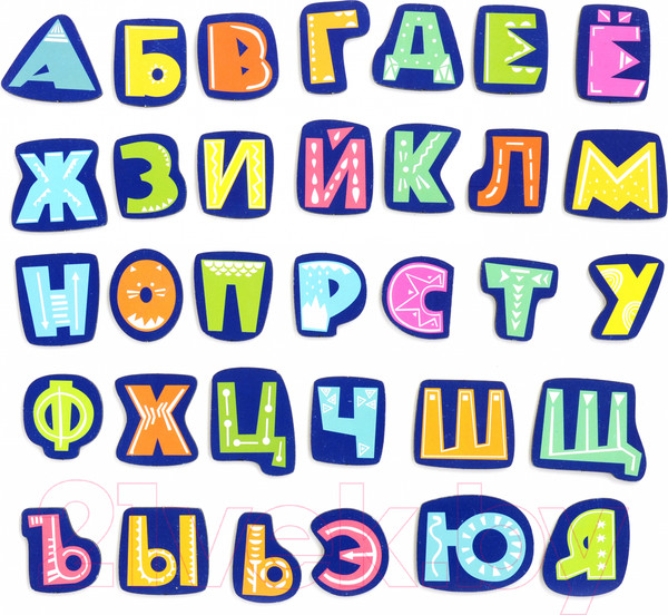 Изображение товара Развивающая игрушка Paremo Алфавит с узорами / PE720-125