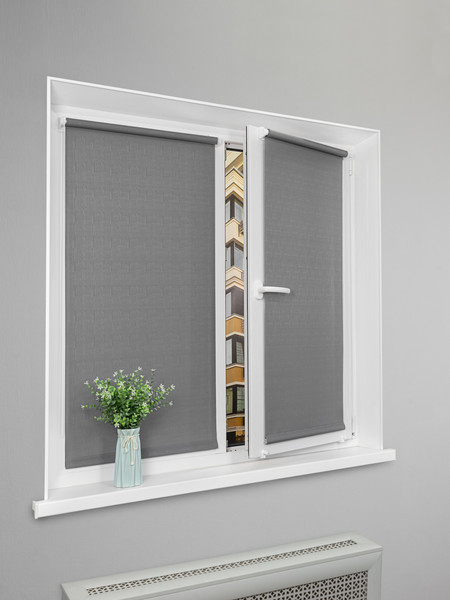 Изображение товара Рулонная штора Lm Decor Лайт LM 30-11C 130x170 (темно-серый)