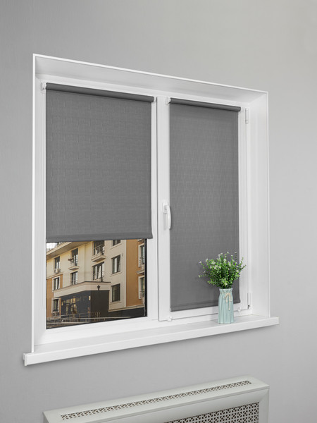 Изображение товара Рулонная штора Lm Decor Лайт LM 30-11C 130x170 (темно-серый)