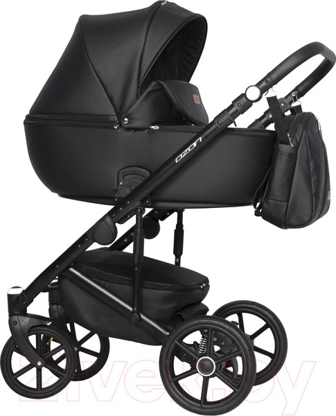 Изображение товара Детская универсальная коляска Riko Ozon 3 в 1 (06/Carbon)