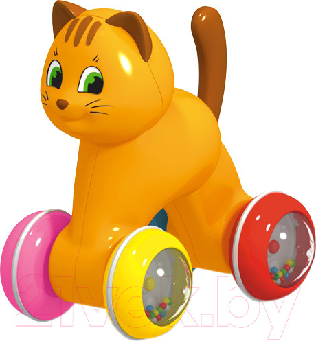 Изображение товара Игрушка-каталка Stellar Котик / 01931