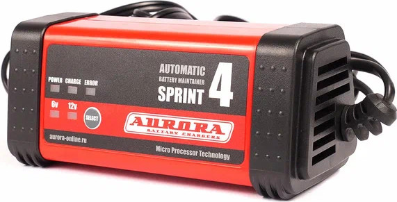 Изображение товара Зарядное устройство для аккумулятора AURORA Sprint-4 (14705)