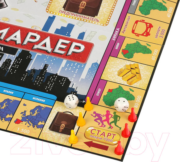 Изображение товара Настольная игра Умные игры Анти-миллиардер / 4690590192603