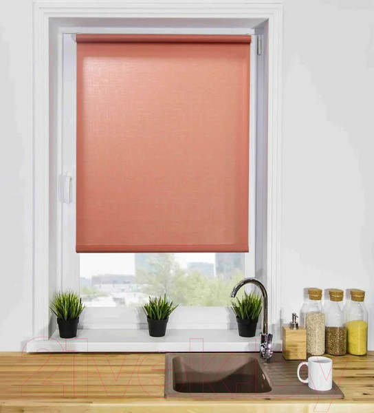 Изображение товара Рулонная штора Lm Decor Лайт LM 30-12C 48x160 (коралловый)