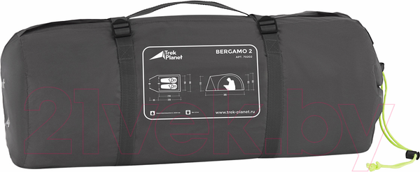 Изображение товара Палатка Trek Planet Bergamo 2 / 70202 (зеленый)
