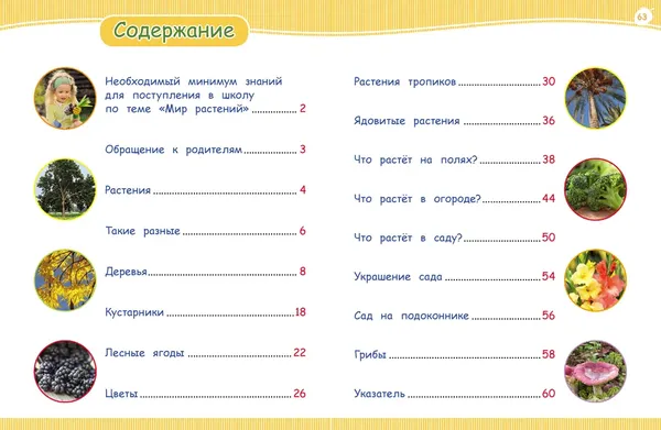 Изображение товара Энциклопедия Росмэн Мир растений, твердая обложка