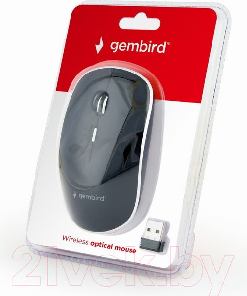 Изображение товара Мышь Gembird MUSW-4B-01 (черный)